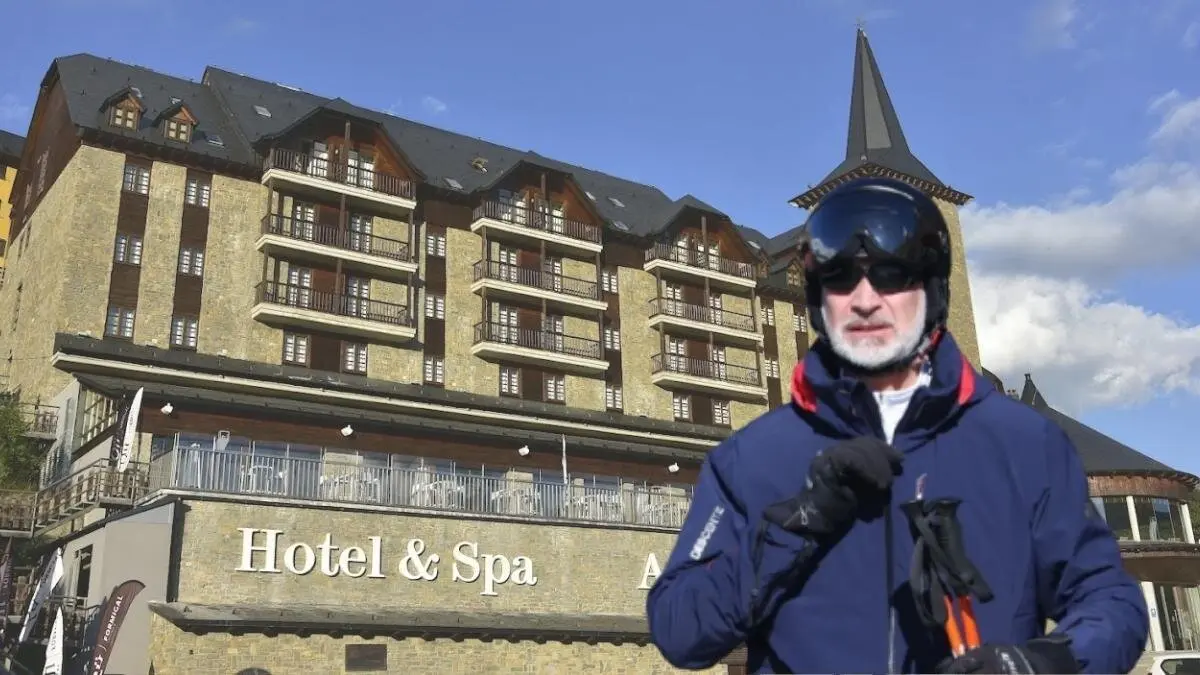 El hotel de Formigal en el que se ha hospedado el rey Felipe VI