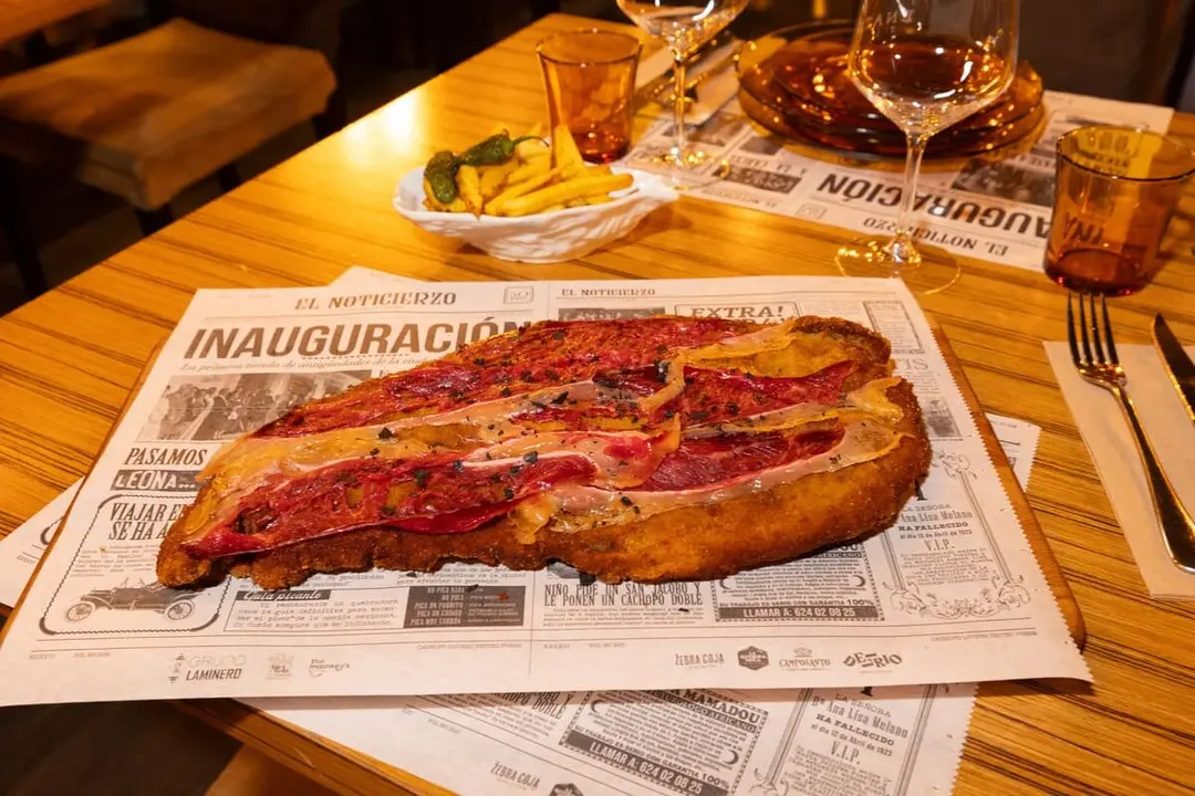 El cachopo que es premiado por todo el mundo y no est&aacute; en Asturias ./ Zaragoza Food Fest