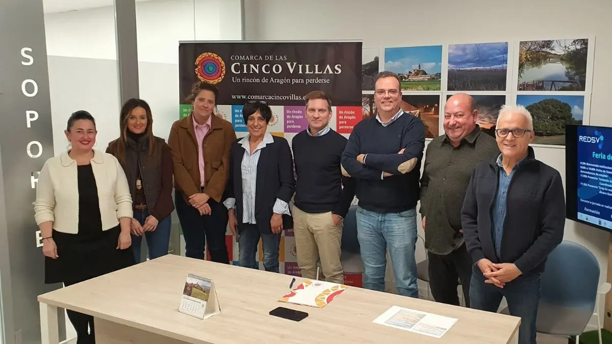 Presentaci&oacute;n de la Feria de Empleo de las Cinco Villas.