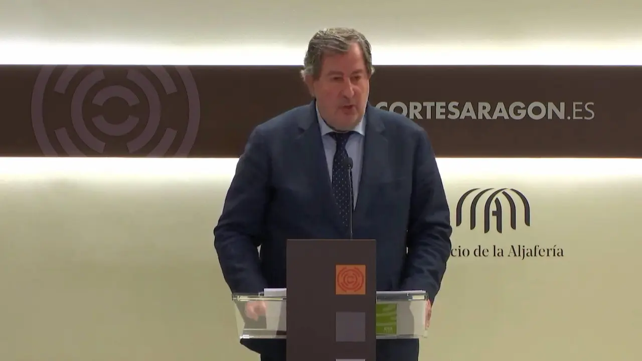 El diputado de VOX en las Cortes de Arag&oacute;n Juan Vidal / EUROPA PRESS