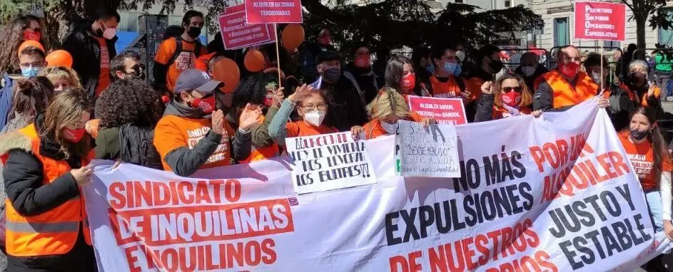 Manifestaci&oacute;n en Madrid. / Sindicato de Inquilinas