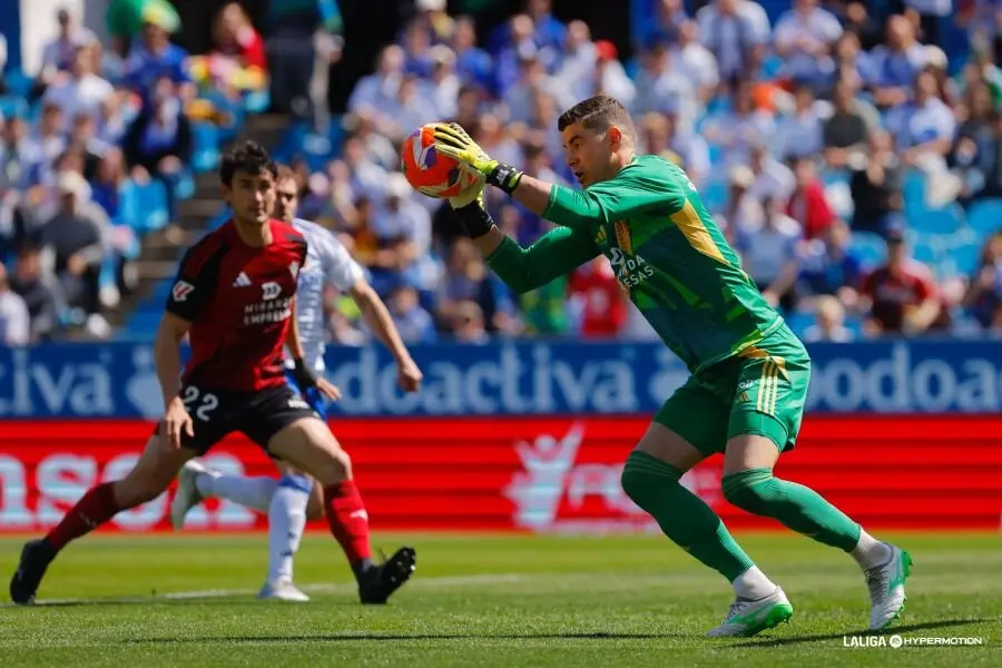 REAL ZARAGOZA-MIRAND&Eacute;S / LFP