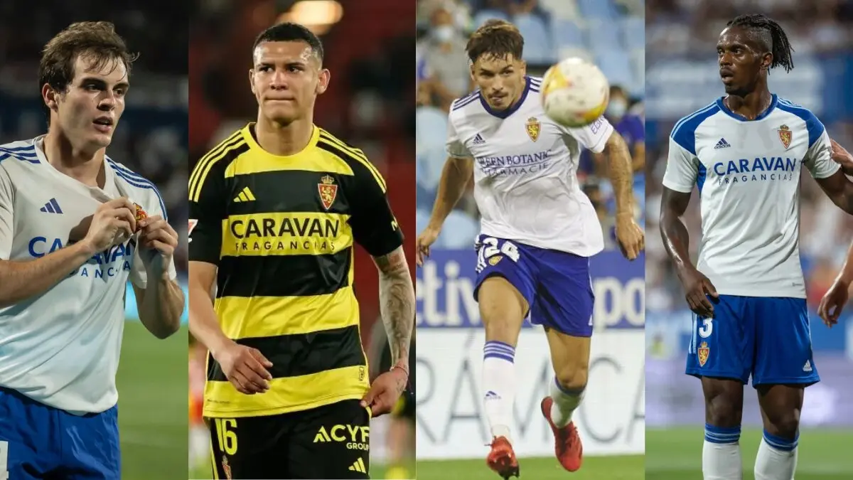 Francho, Arriaga, Llu&iacute;s y Jair, entre otros, no saben si continuar&aacute;n en el Real Zaragoza la pr&oacute;xima temporada