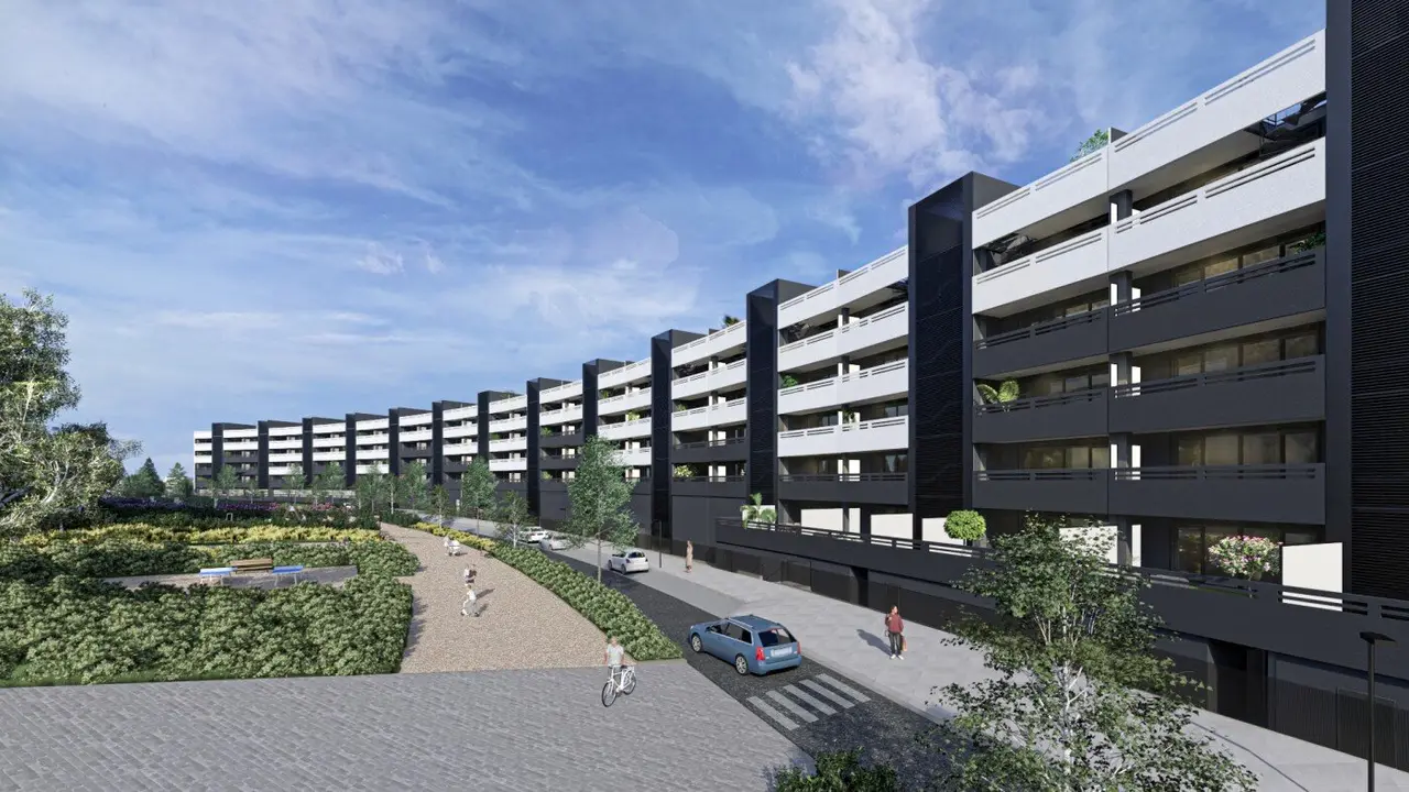 Residencial Neocity, VPO en comercializaci&oacute;n en Valdefierro / Grupo LOBE