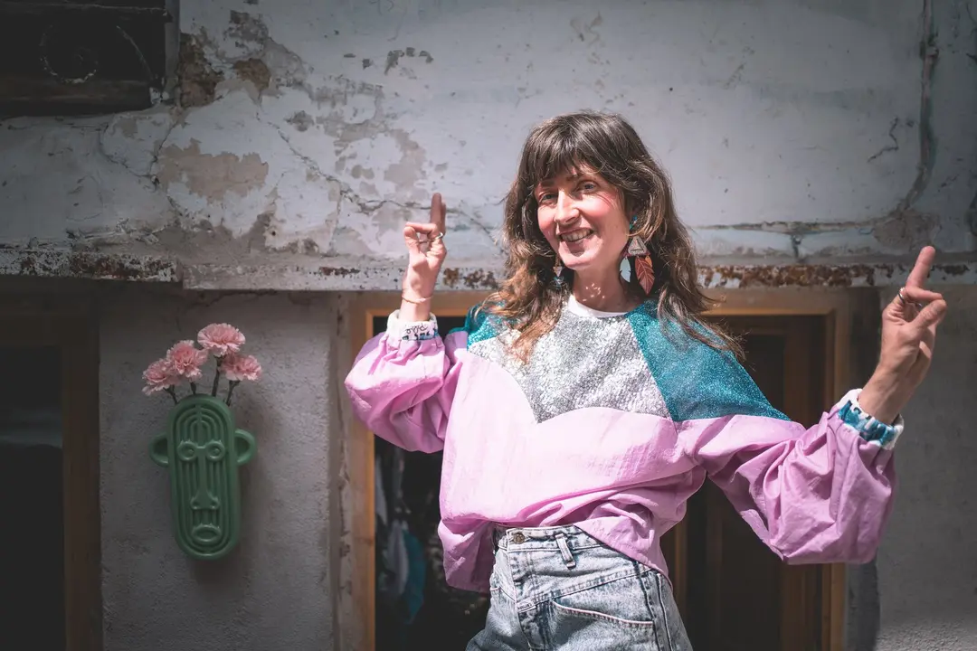 Patricia Veira en su taller. / &Aacute;lvaro Calvo