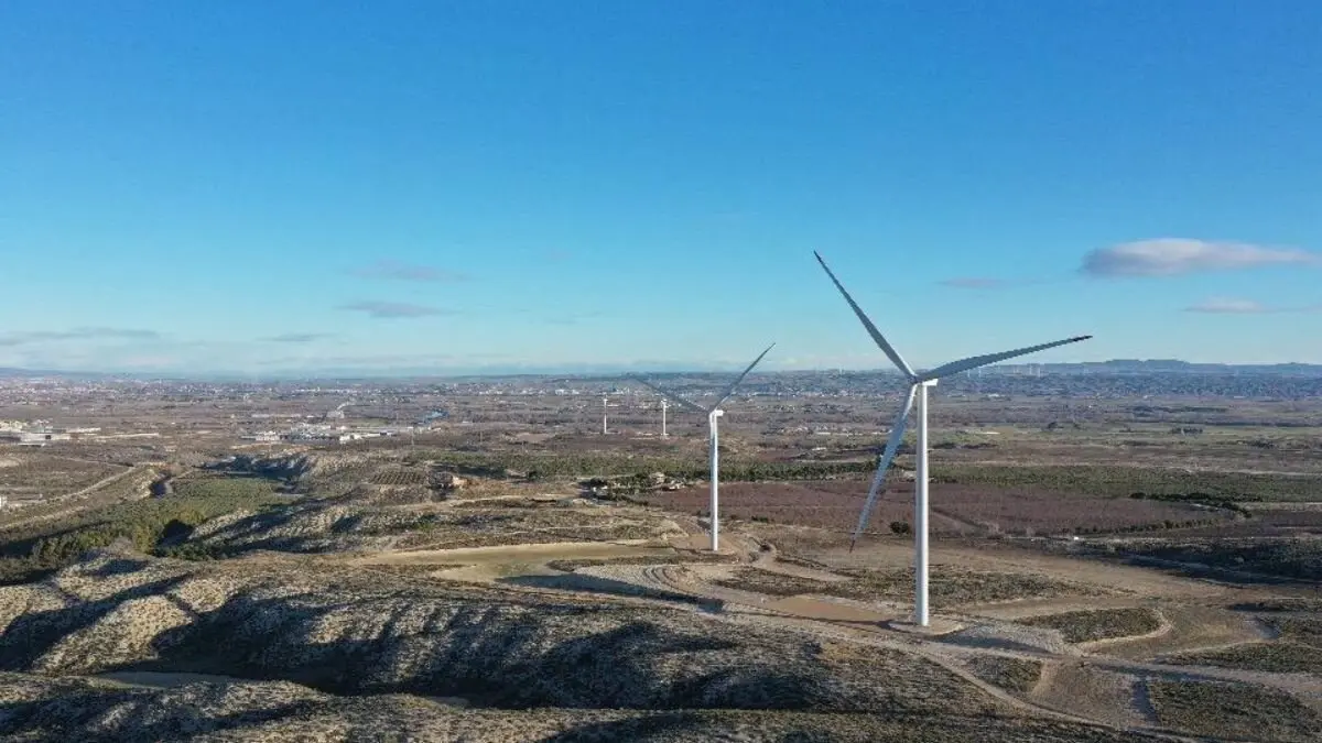 Uno de los proyectos de energ&iacute;a e&oacute;lica de Atalaya Generaci&oacute;n.