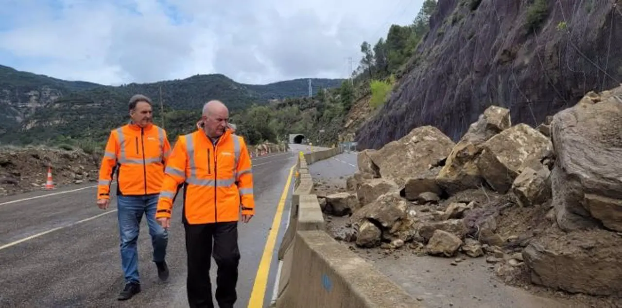 Reabre con dos carriles la A-139 para normalizar la conexi&oacute;n con La Ribagorza y el valle de Benasque - GOBIERNO DE ARAG&Oacute;N