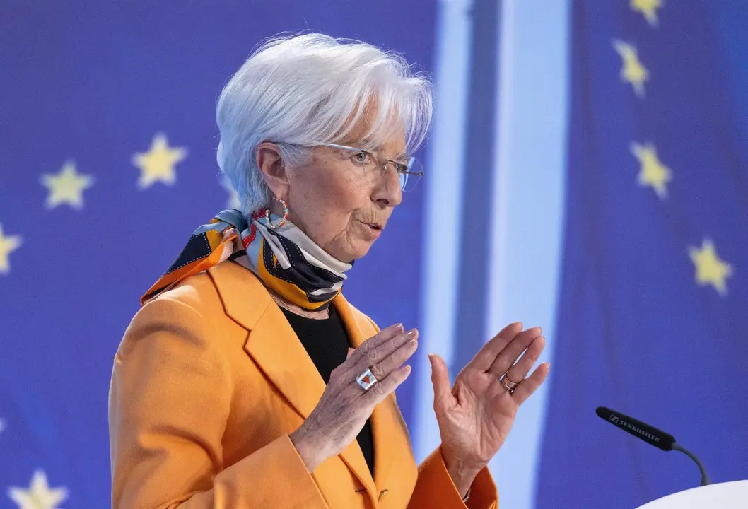 Christine Lagarde, Presidenta del BCE. / EP