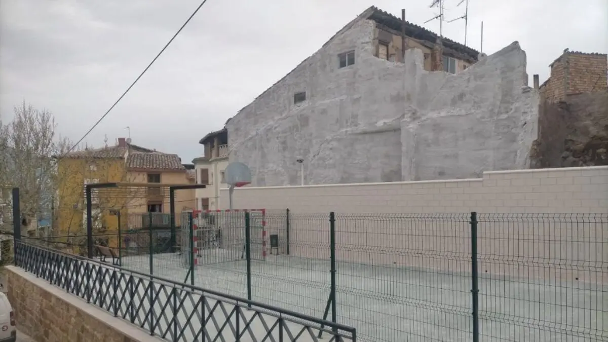 Nuevo espacio deportivo en el casco hist&oacute;rico de Caspe.