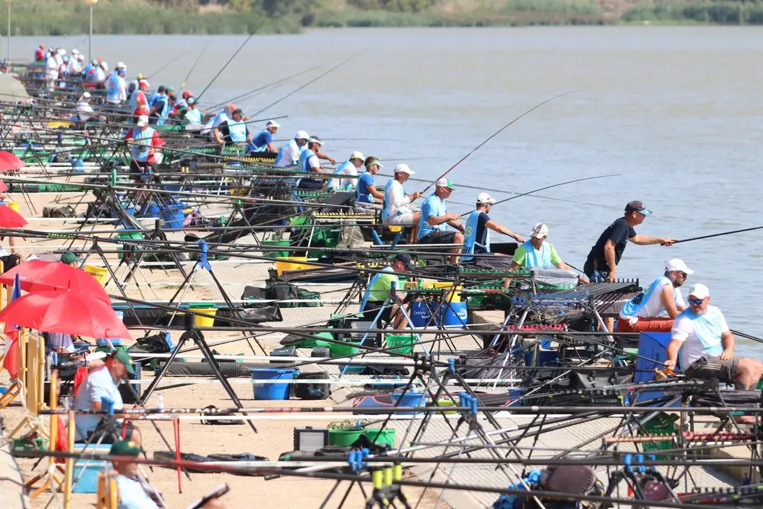La estancia media de los pescadores en la zona de Mequinenza es de tres d&iacute;as. - AYUNTAMIENTO