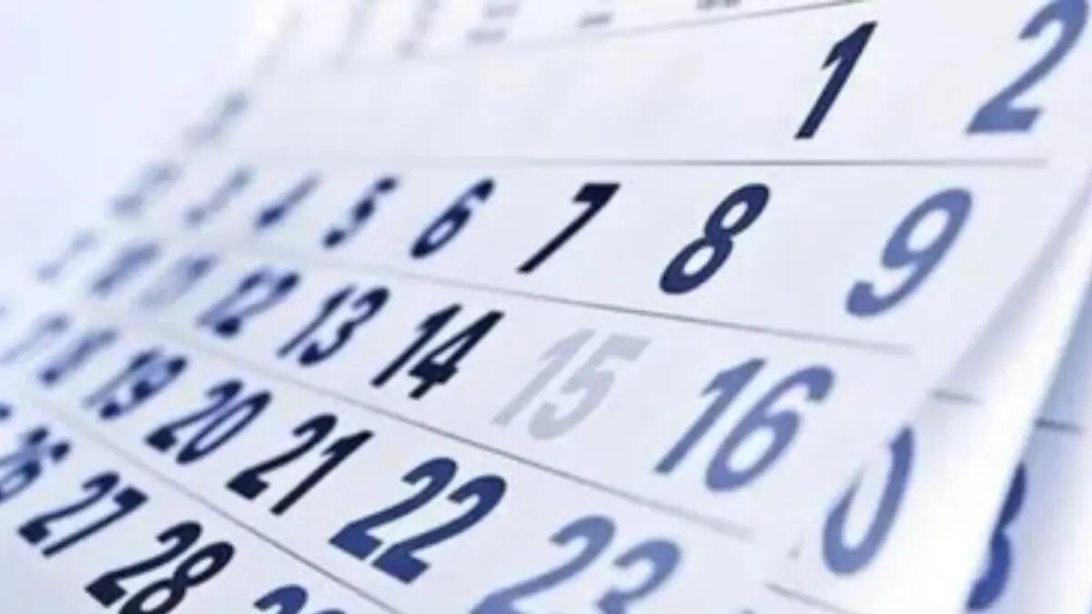 Calendario de festivos de 2026. / HA