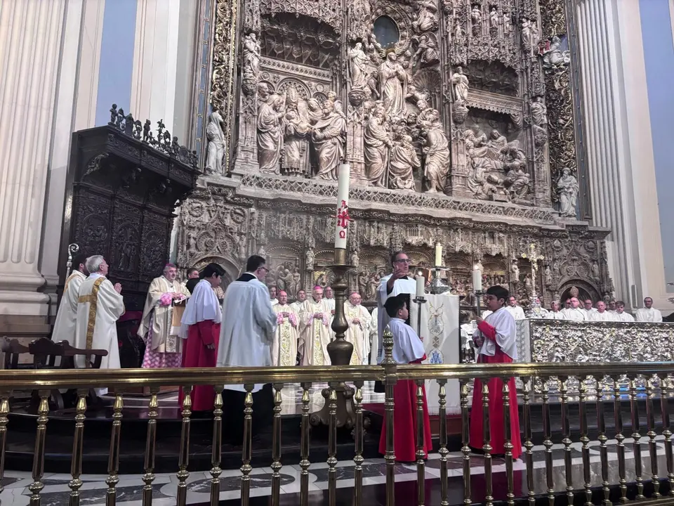 Celebraci&oacute;n de la misa. / Iglesias de Arag&oacute;n
