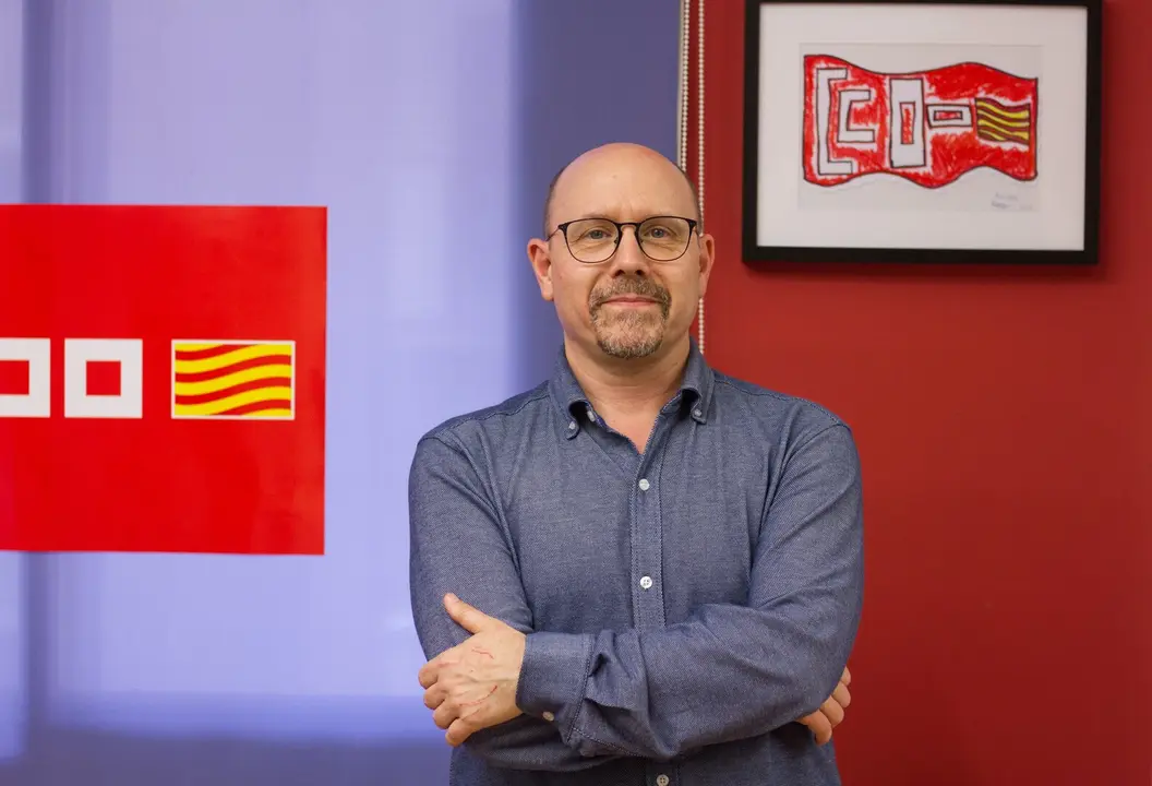Manuel Pina, secretario general de Comisiones Obreras en Arag&oacute;n