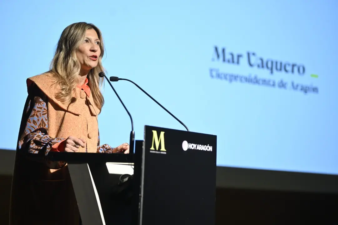 La vicepresidenta del Gobierno aragon&eacute;s, Mar Vaquero./ Marcos Cebri&aacute;n