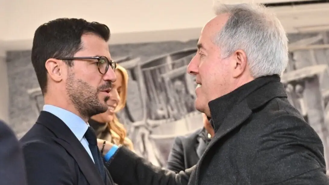 Jorge Mas con Fernando L&oacute;pez / REAL ZARAGOZA
