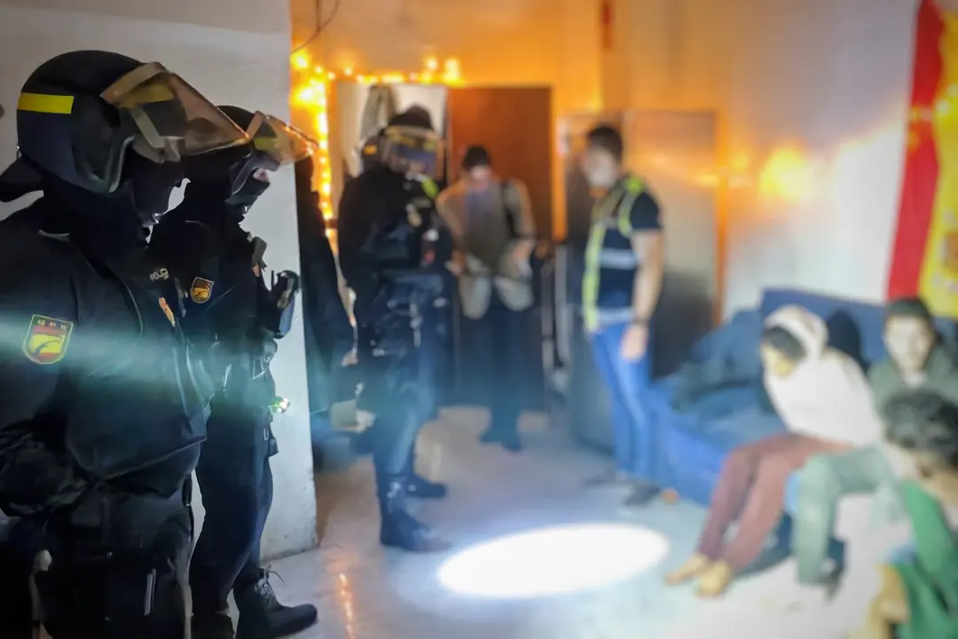 Polic&iacute;a Nacional.