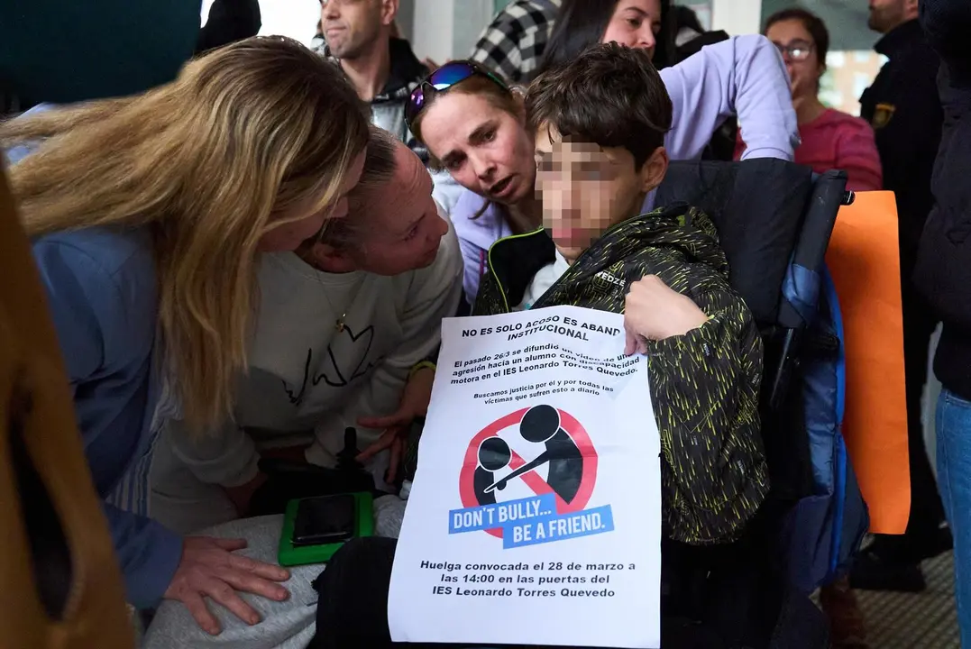 Archivo - Antonio, el joven con par&aacute;lisis cerebral que sufri&oacute; bullying por parte de cuatro alumnos - Juanma Serrano - Europa Press - Archivo