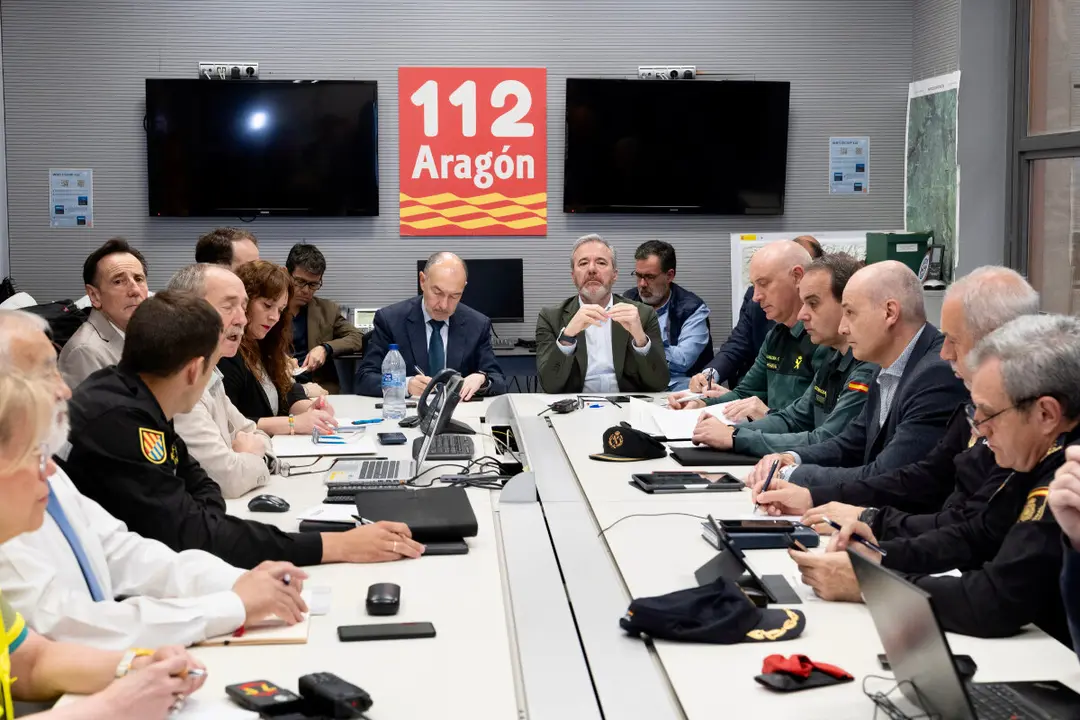 Jorge Azc&oacute;m, presente en la reuni&oacute;n del Cecopi el pasado mi&eacute;rcoles  ./ Jorge Azc&oacute;n (v&iacute;a Fcaebook)