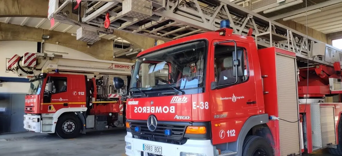 Cami&oacute;n de Bomberos de Logro&ntilde;o - EUROPA PRESS