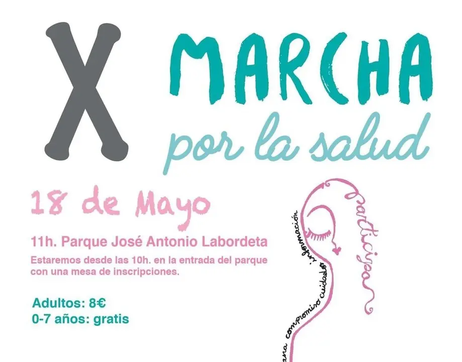 Marcha por la salud AMACGEMA