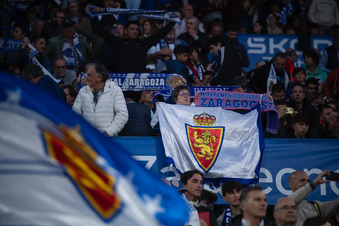 Afici&oacute;n del Real Zaragoza / MARCOS CEBRI&Aacute;N