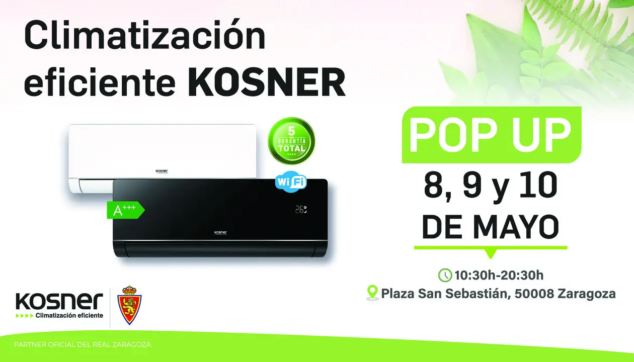 Pop Up Kosner en Zaragoza