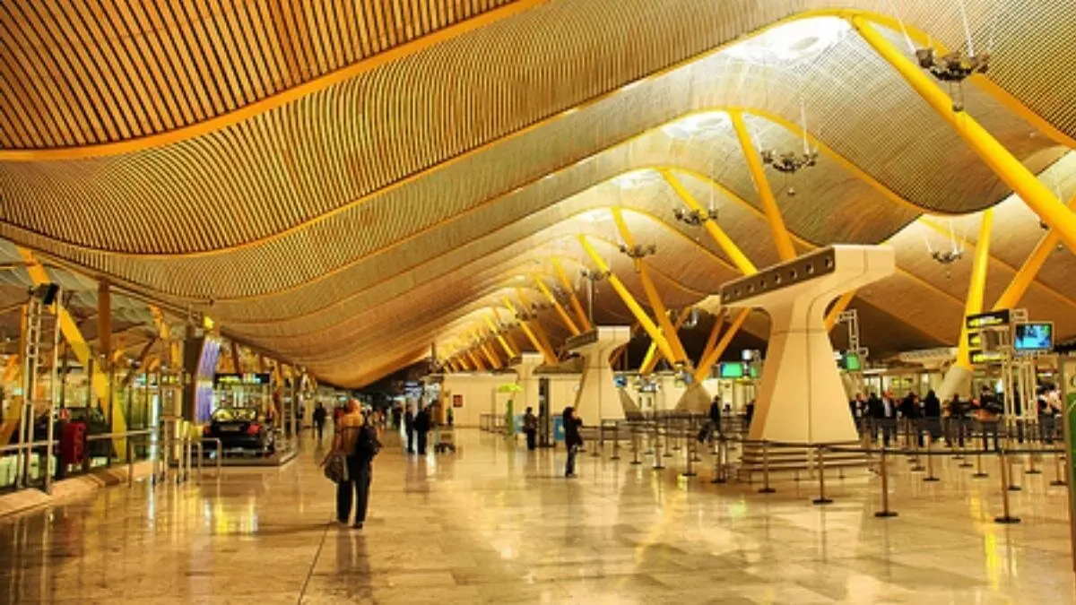 LA T4 del aeropuerto de Madrid, Barajas.