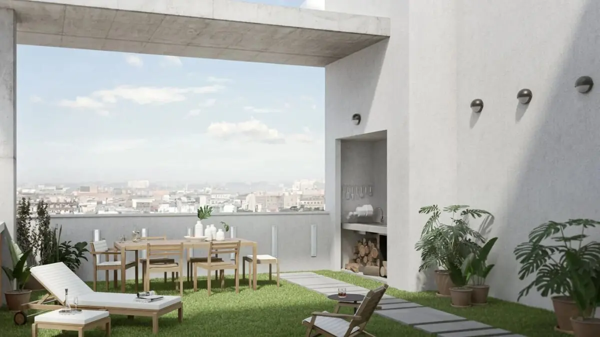 &Aacute;ticos en Residencial Ofelia de Arag&oacute;n, en Zaragoza. / PRONISA