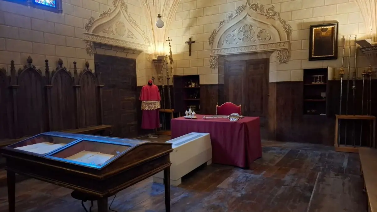 Sala Capitular de la Catedral de Tarazona.
