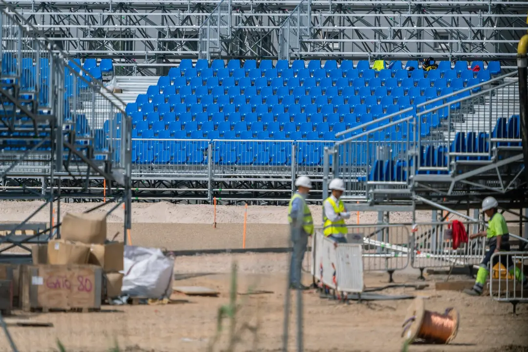 Obras del Estadio Modular del Real Zaragoza / &Aacute;lvaro Calvo