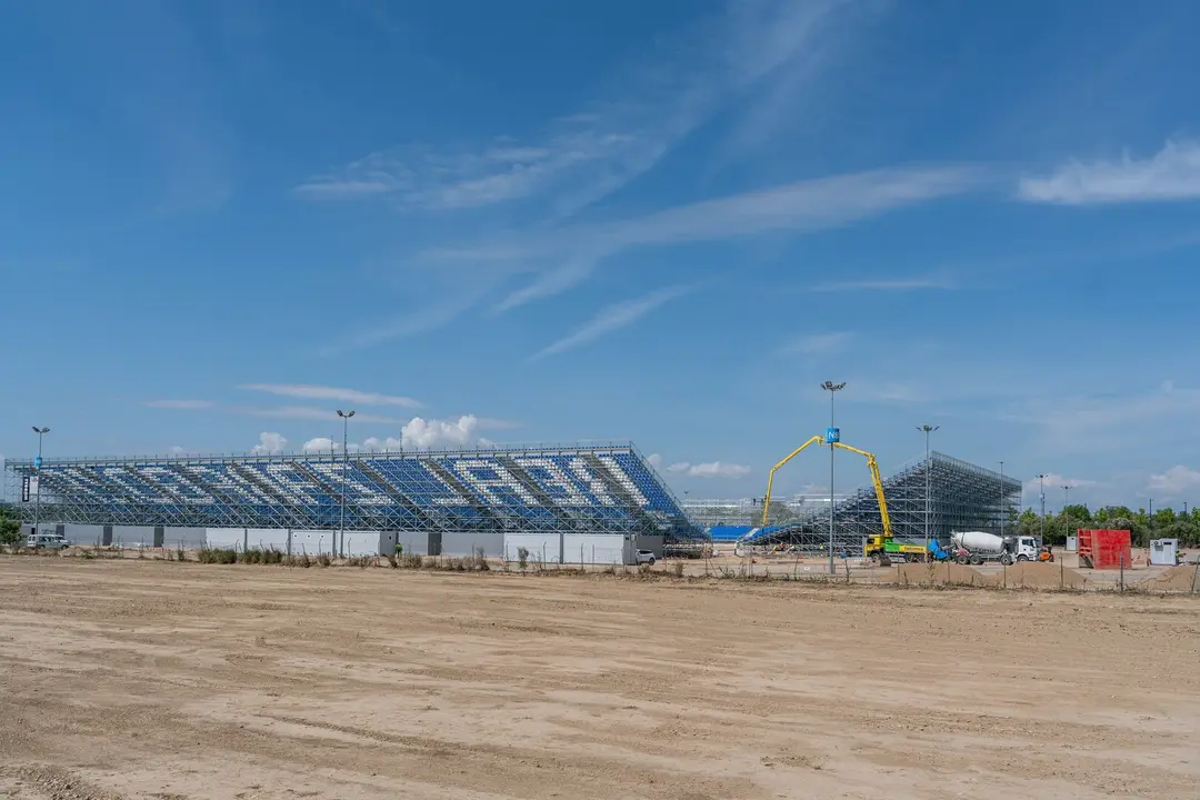 Obras del Estadio Modular del Real Zaragoza / &Aacute;lvaro Calvo