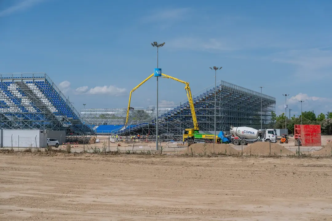 Obras del Estadio Modular del Real Zaragoza / &Aacute;lvaro Calvo