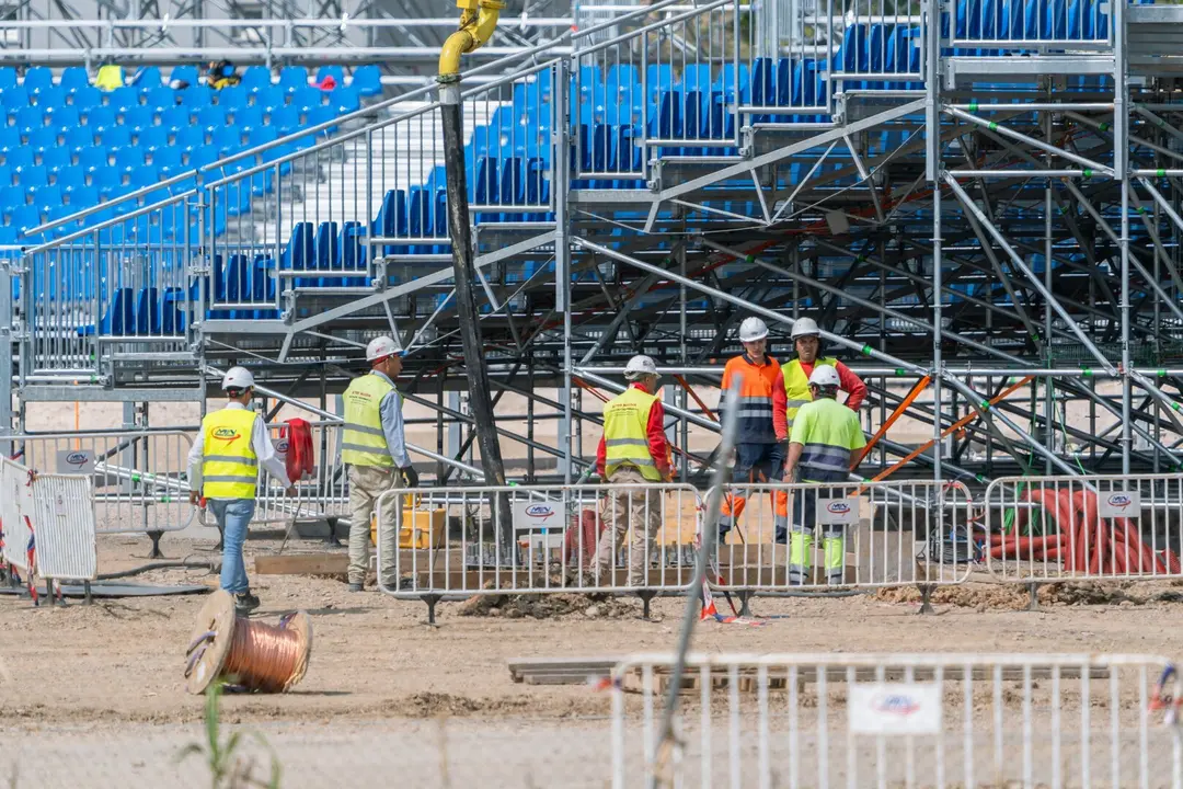 Obras del Estadio Modular del Real Zaragoza / &Aacute;lvaro Calvo