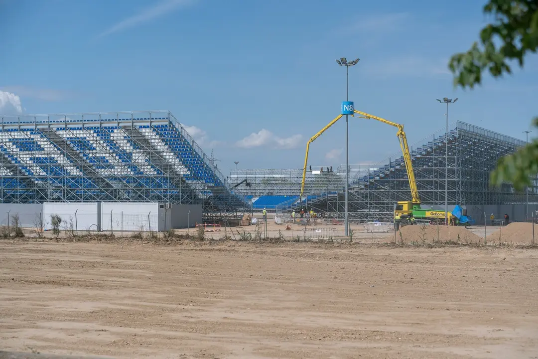 Obras del Estadio Modular del Real Zaragoza / &Aacute;lvaro Calvo