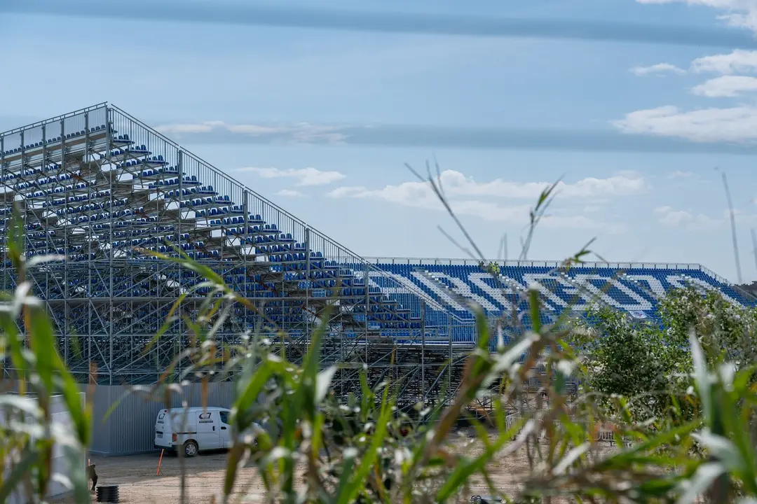Obras del Estadio Modular del Real Zaragoza / &Aacute;lvaro Calvo