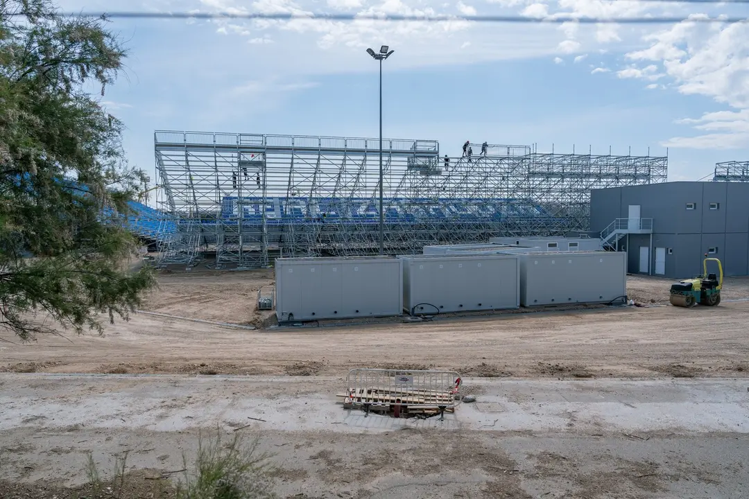 Obras del Estadio Modular del Real Zaragoza / &Aacute;lvaro Calvo