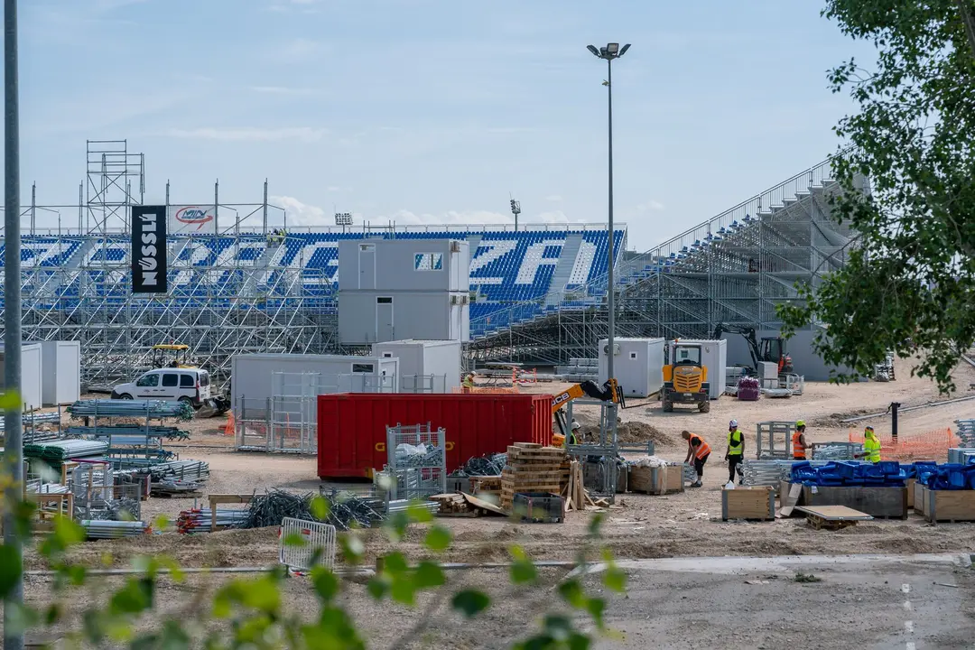 Obras del Estadio Modular del Real Zaragoza / &Aacute;lvaro Calvo