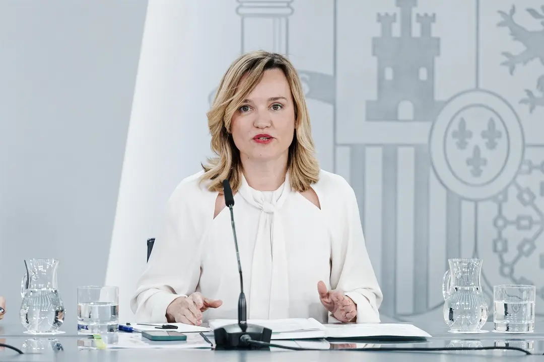 La ministra de Educaci&oacute;n, FP y Deportes y portavoz del Gobierno, Pilar Alegr&iacute;a. / EP