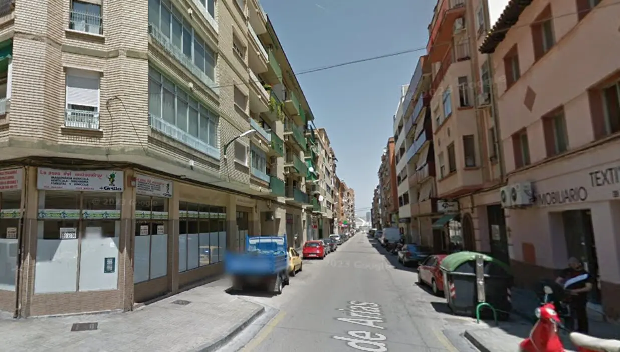Calle Arias de Zaragoza.