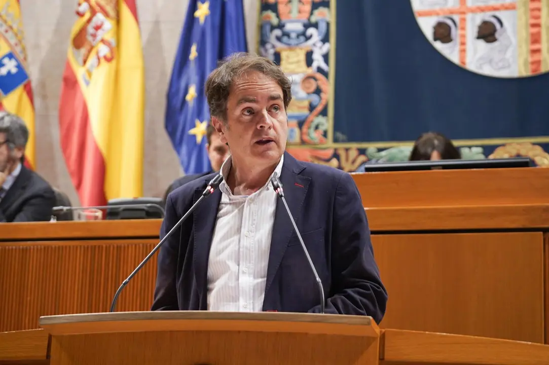 El consejero de Hacienda, Interior y Administraci&oacute;n P&uacute;blica del Gobierno de Arag&oacute;n, Roberto Berm&uacute;dez de Castro. - CORTES DE ARAG&Oacute;N.
