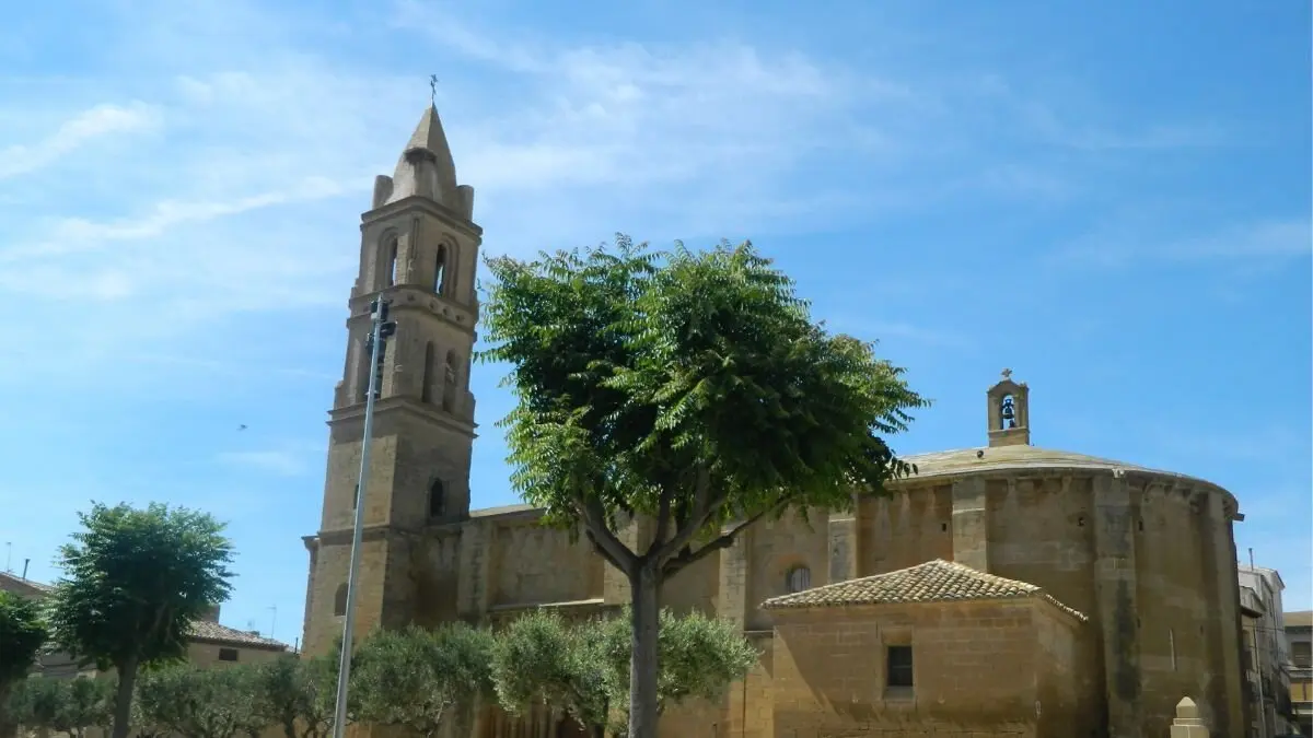 Iglesia de San Miguel, en Biota.