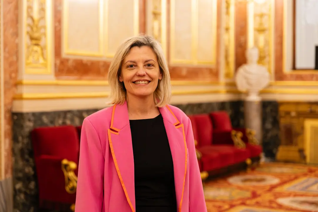 Bego&ntilde;a Nasarre, del PSOE, en el Congreso de los Diputados