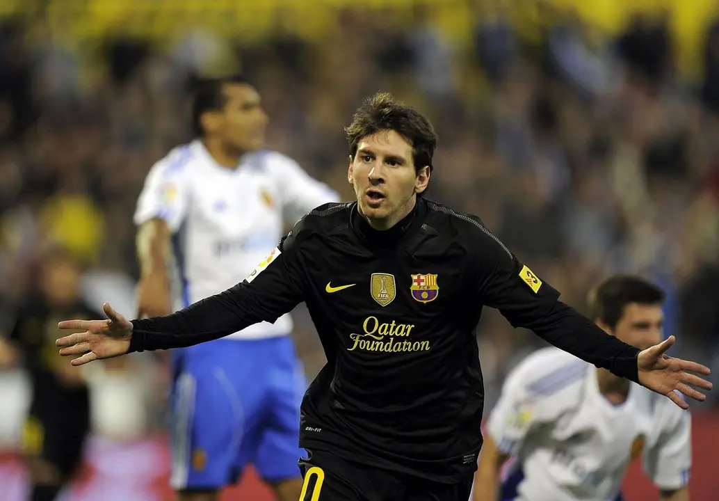 MESSI EN LA ROMAREDA / RTVE