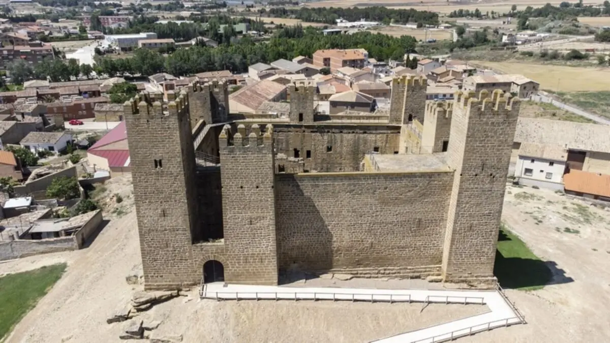Castillo de S&aacute;daba. / SIPCA - Gobierno de Arag&oacute;n