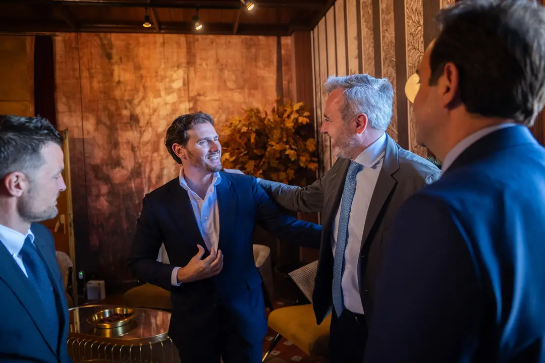 Albert Rivera y Jorge Azc&oacute;n./ Fabi&aacute;n Sim&oacute;n