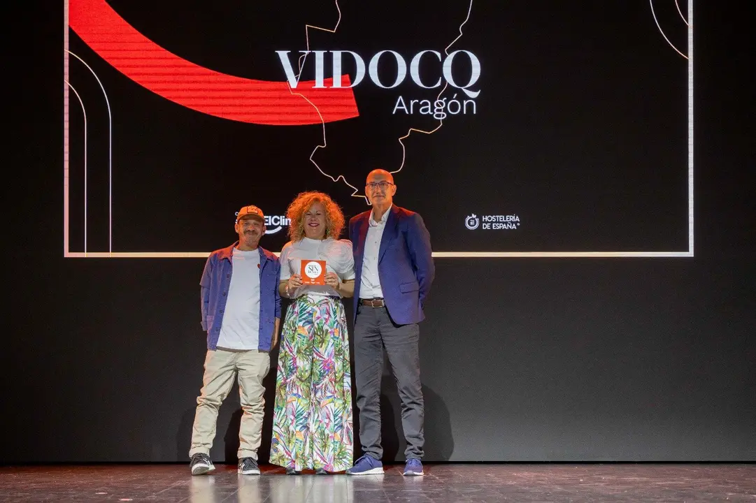 Entrega del premio a Vidocq.