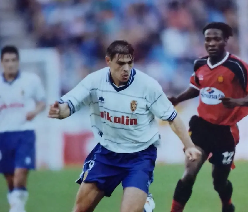 Milosevic en La Romareda / RZ