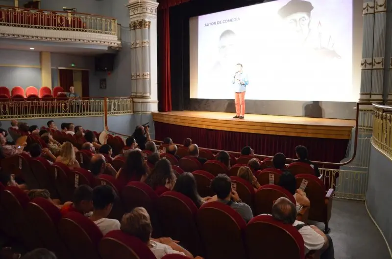 Fotograf&iacute;a de una edici&oacute;n anterior del festival. / Festival de Cine de Comedia de Tarazona