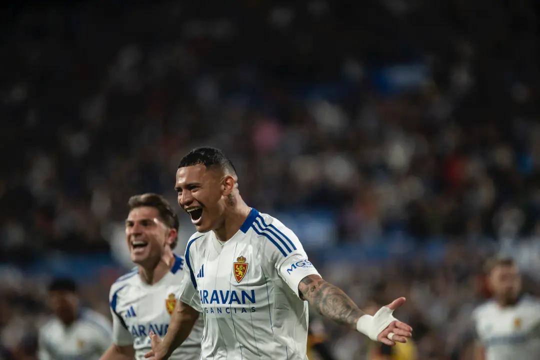 KERVIN ARRIAGA CON EL REAL ZARAGOZA / MARCOS CEBRI&Aacute;N