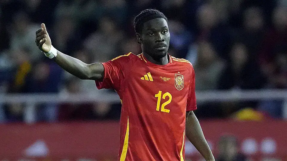 Eliezer Mayenda con la selecci&oacute;n espa&ntilde;ola / RFEF